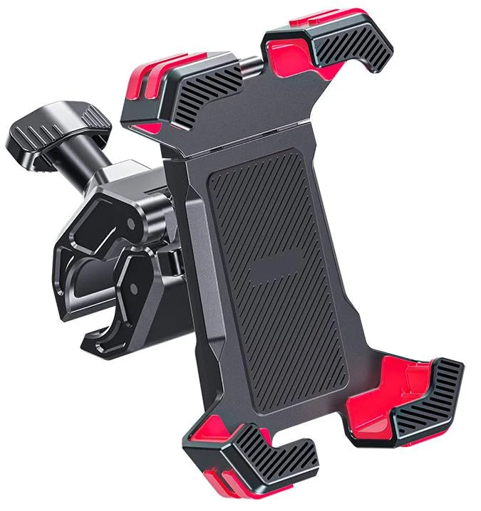 JG-360 Smart Phone Mount for Bicycles Motorcycles One-Click Lock Installation Shock-Absorbing Waterproof Flexible Adjustable