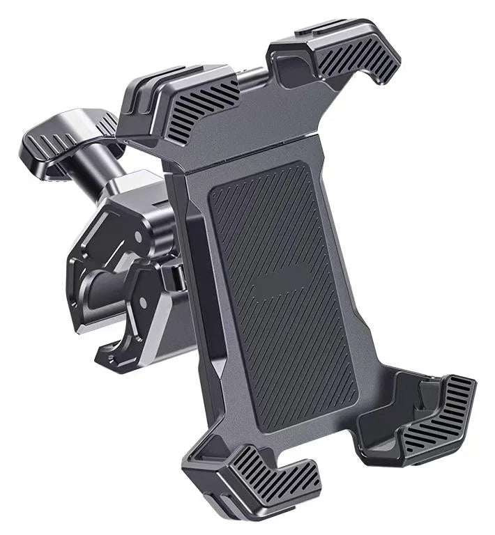 JG-360 Smart Phone Mount for Bicycles Motorcycles One-Click Lock Installation Shock-Absorbing Waterproof Flexible Adjustable