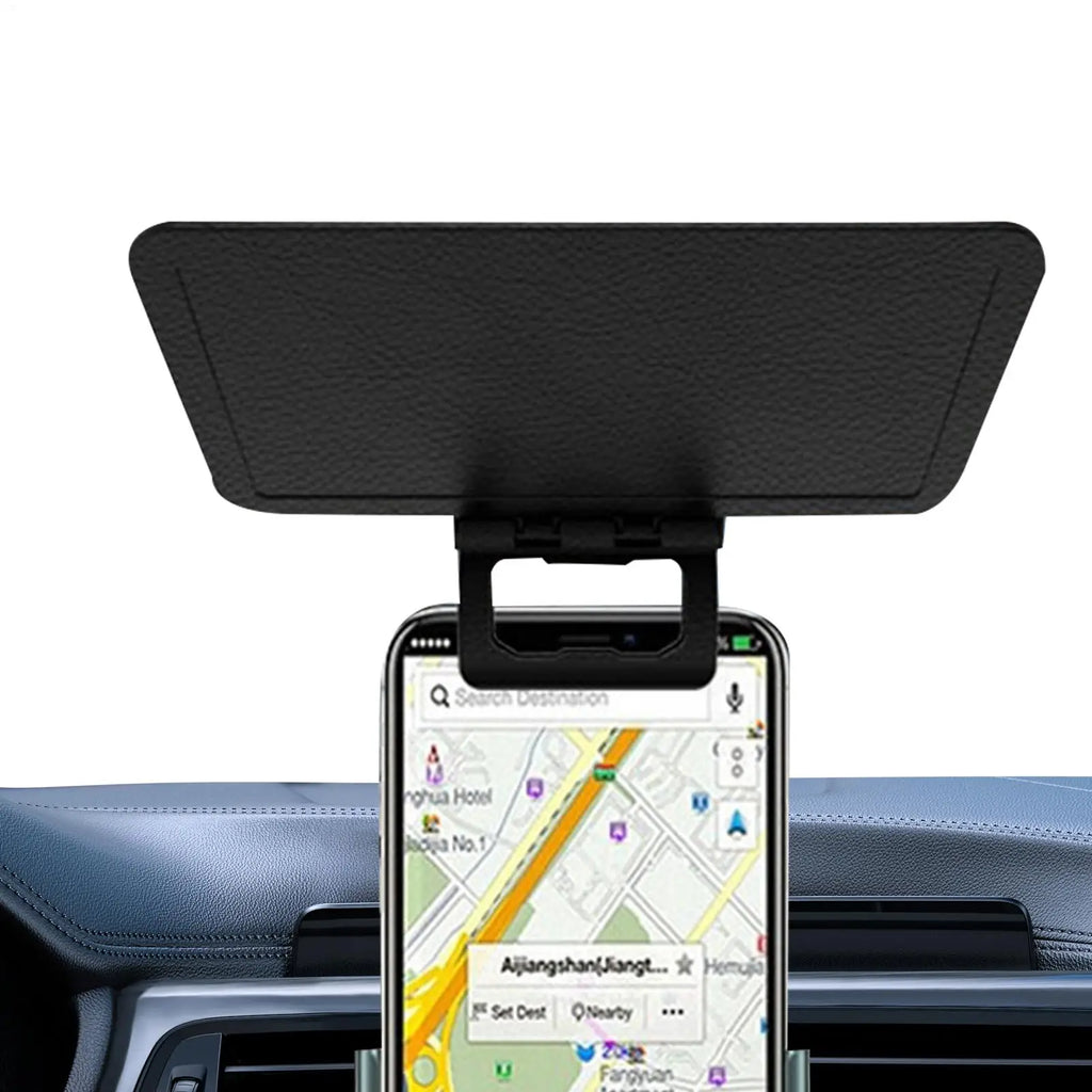 Mobile Phone Sunshade Anti-Glare Sun Shade for Phones Cellphone UV Protection Cover Folding Smartphone Sunshade for Car Bike