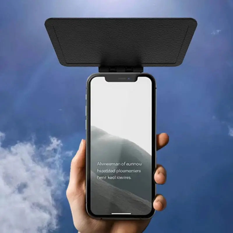 Mobile Phone Sun Visor Uv Protection Phone Screen Universal Smartphone Sunshade Cover For Outdoor Use For Smartphones