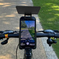 Mobile Phone Sunshade Anti-Glare Sun Shade for Phones Cellphone UV Protection Cover Folding Smartphone Sunshade for Car Bike
