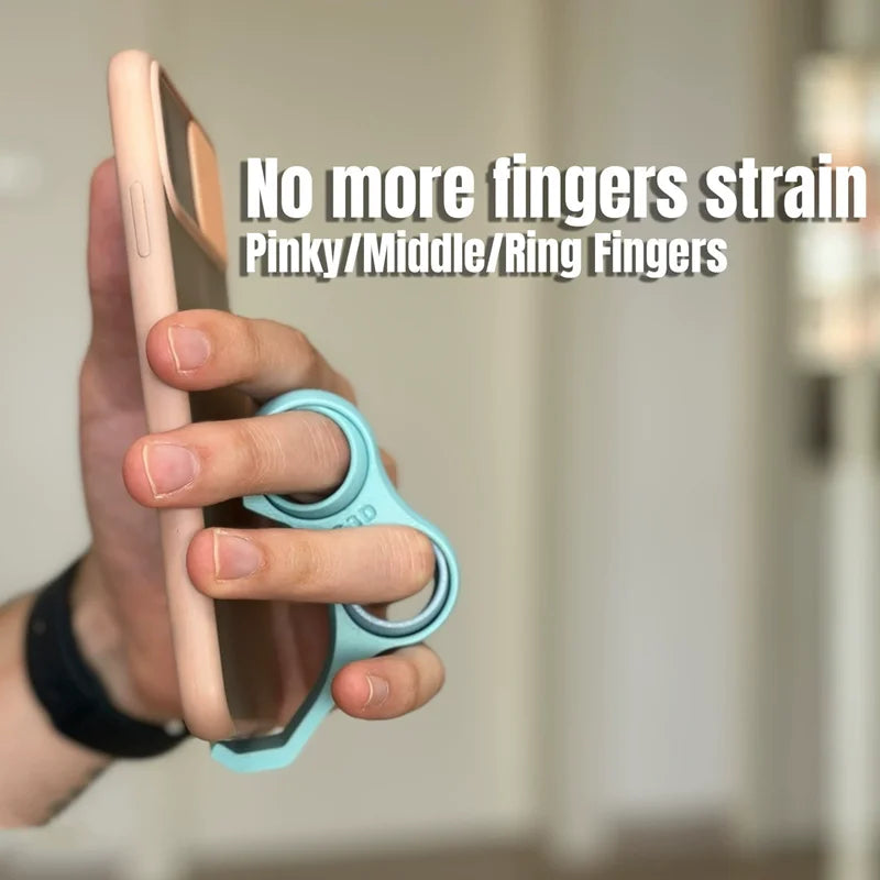 Multifunctional ergonomic mobile phone holder Integrated mobile phone holder