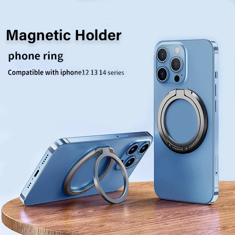 2026New Magnetic Phone Ring Holder for MagSafe Accessories Adjustable Finger Ring Support Bracket For Magnet Case for IPhone