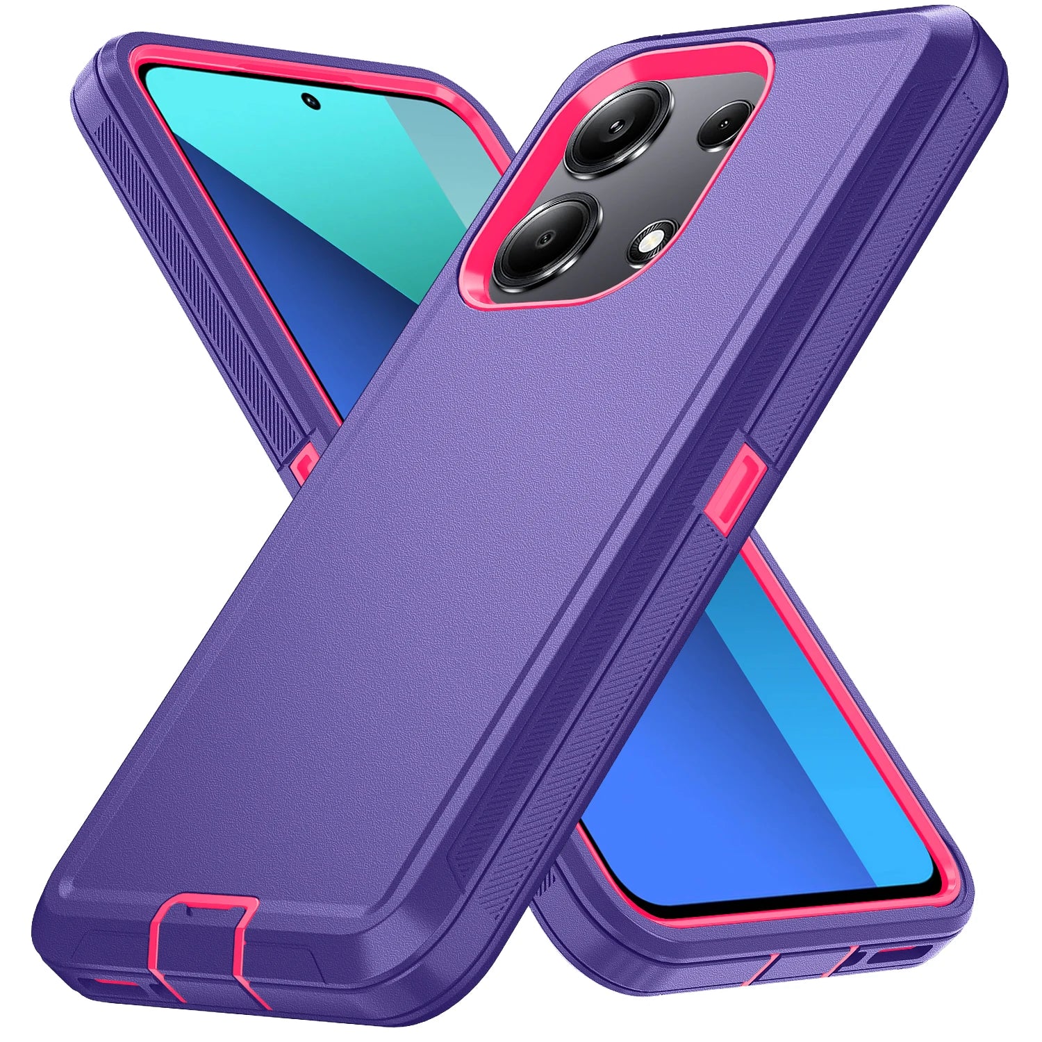 Armor Shockproof Dustproof Case For iphone 11 12 13 Pro Max 14 15 16 Plus Anti-Scratch Rugged Protective Cover For iphone 13mini