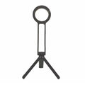 Foldable Phone Tripod Carabiner-Mounted For iPhone 17 16 15 Portable Dual-sided Magnetic Tripod Desk Mount Phone Handle Holder