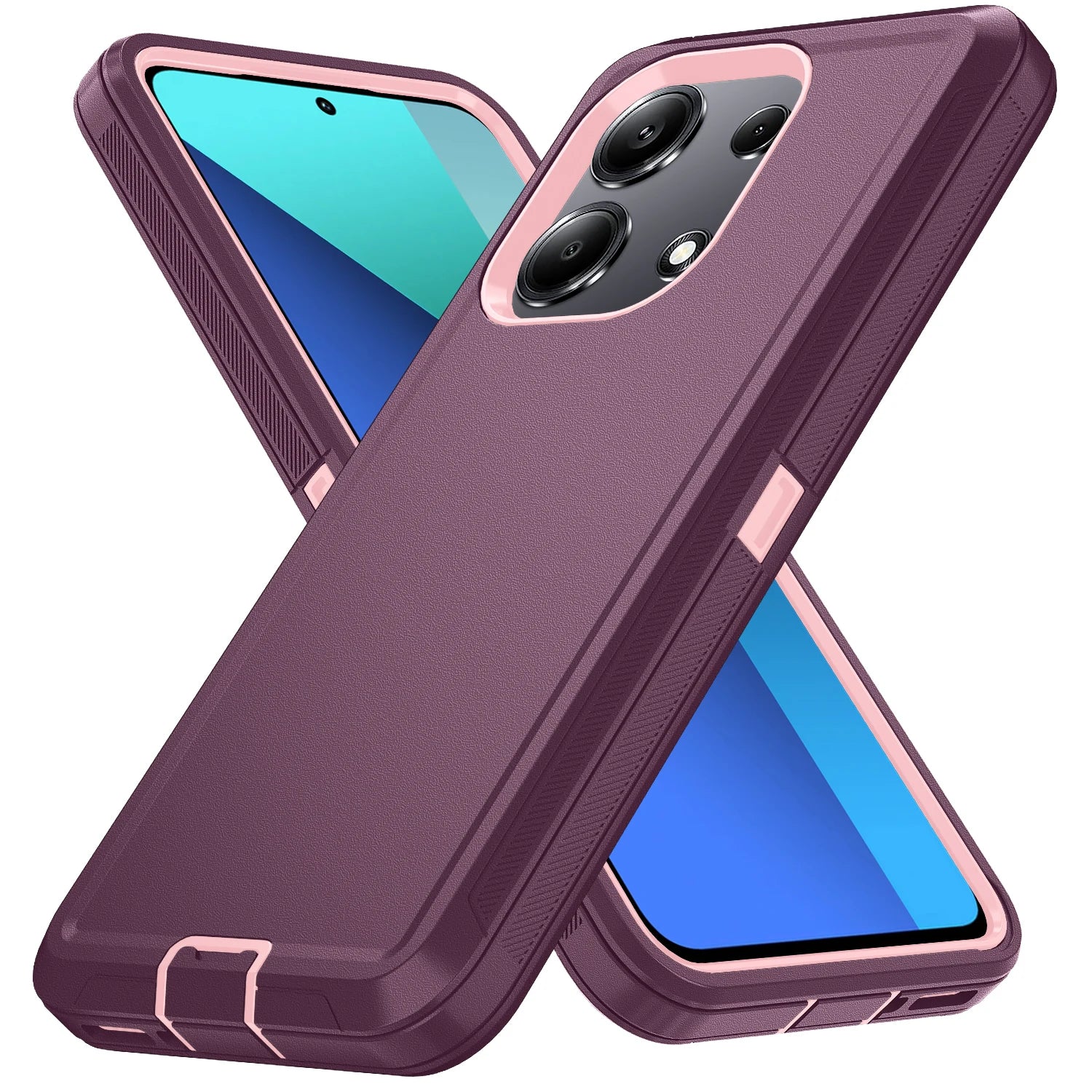Armor Shockproof Dustproof Case For iphone 11 12 13 Pro Max 14 15 16 Plus Anti-Scratch Rugged Protective Cover For iphone 13mini