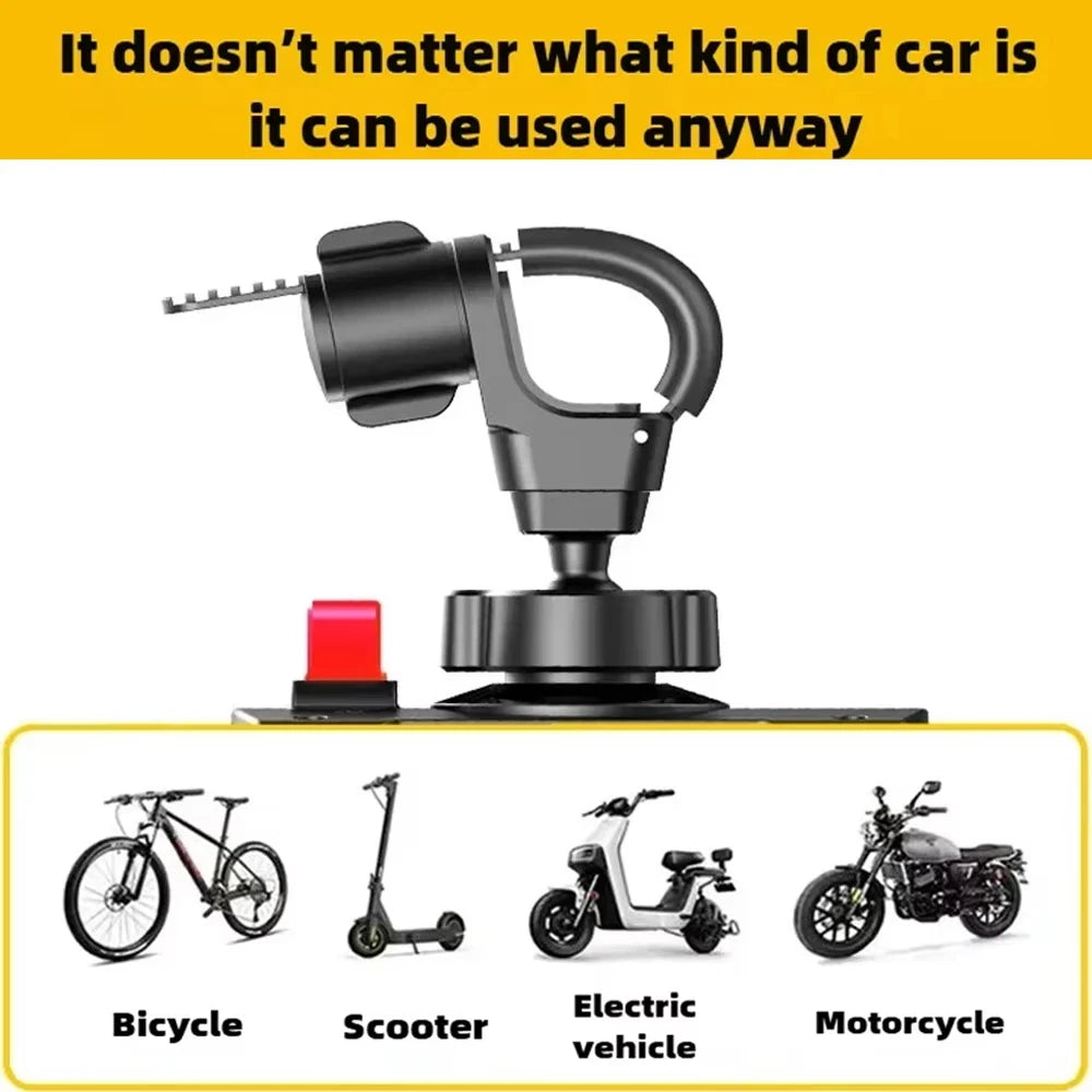 Motorcycle, mountain bike, road bike, stable and adjustable 360° rotatable universal mobile phone standSoporte para Celular