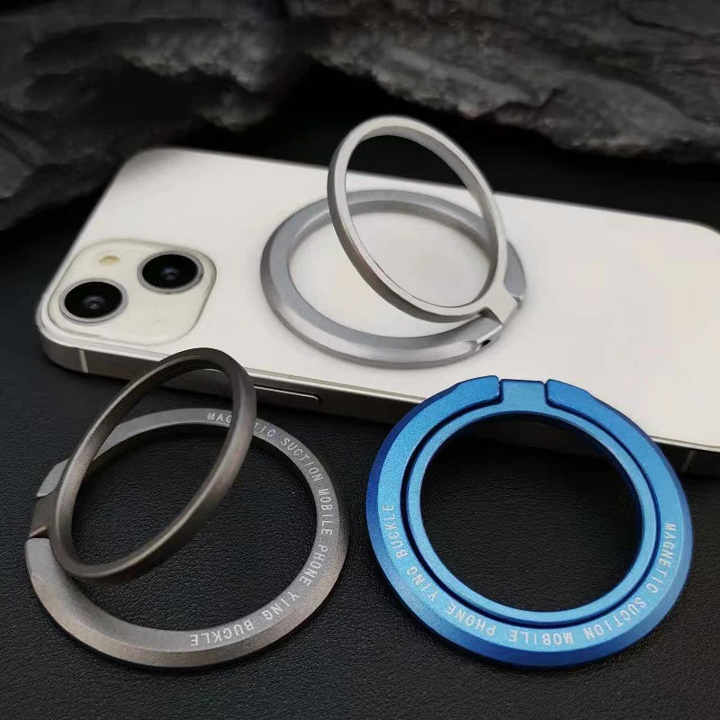 2026New Magnetic Phone Ring Holder for MagSafe Accessories Adjustable Finger Ring Support Bracket For Magnet Case for IPhone