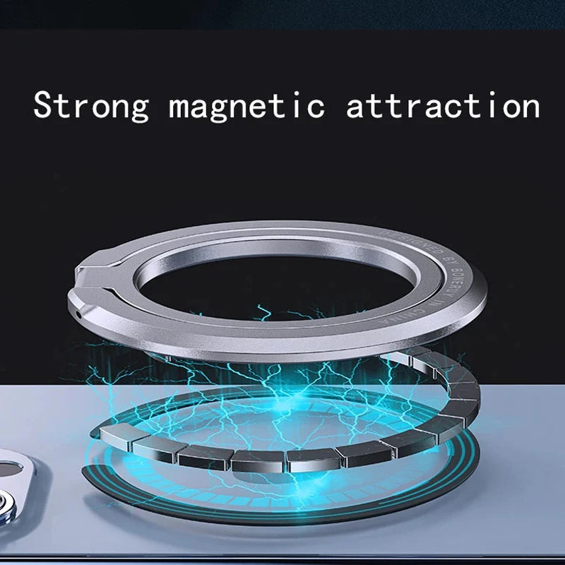 2026New Magnetic Phone Ring Holder for MagSafe Accessories Adjustable Finger Ring Support Bracket For Magnet Case for IPhone