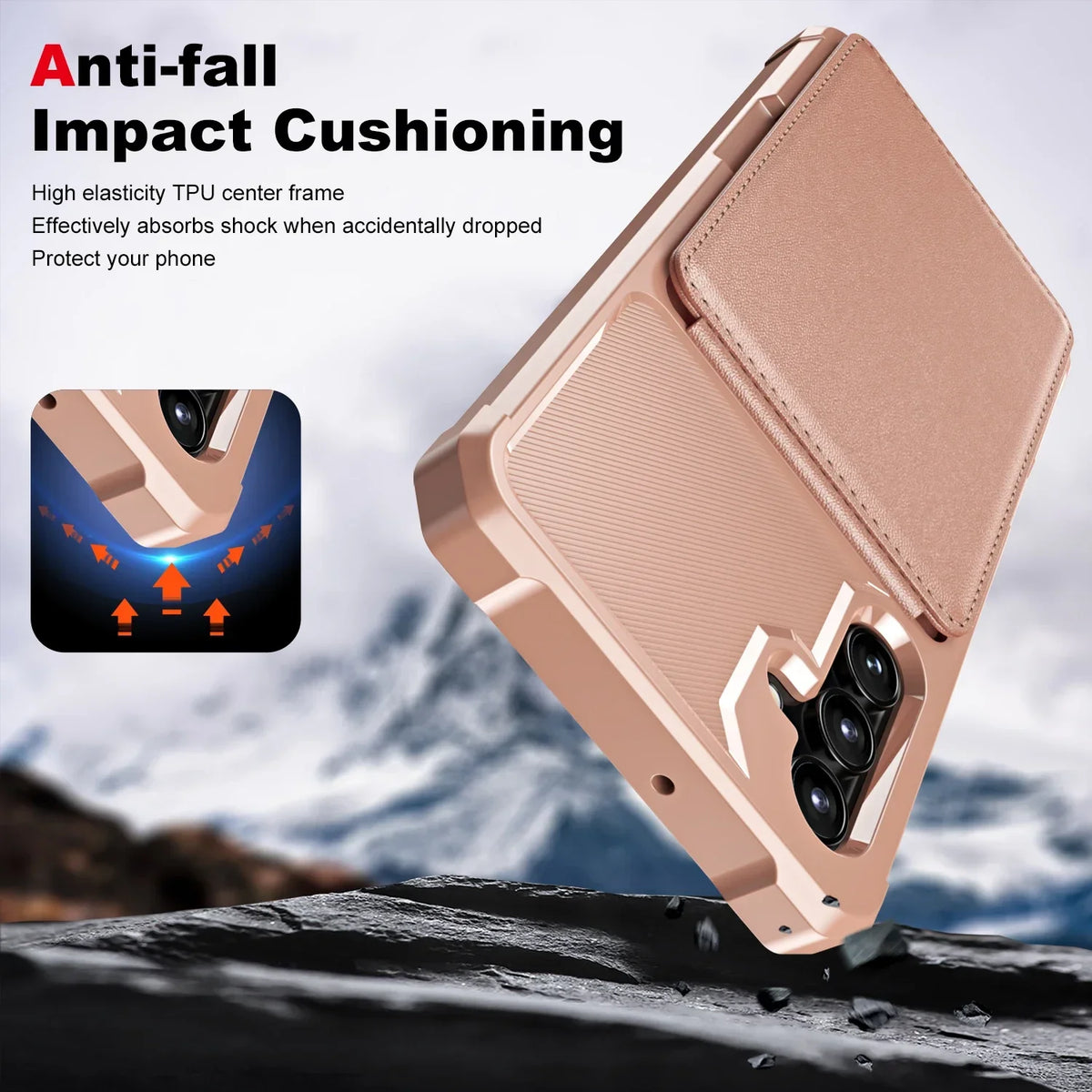 For Samsung S26 S25 S24 S23 S22 Ultra Plus FE A57 A37 A17 A56 A36 A16 A55 A35 A15 Wallet Case with Card Holder Slot Phone Cover
